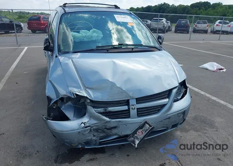 2005 Dodge Grand Caravan Sxt из США, поврежденный, VIN 2D4GP44L75R462920